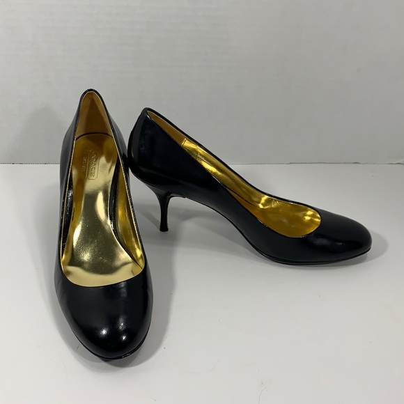 Coach ‘Salma’ patent leather heels - Picture 2 of 8